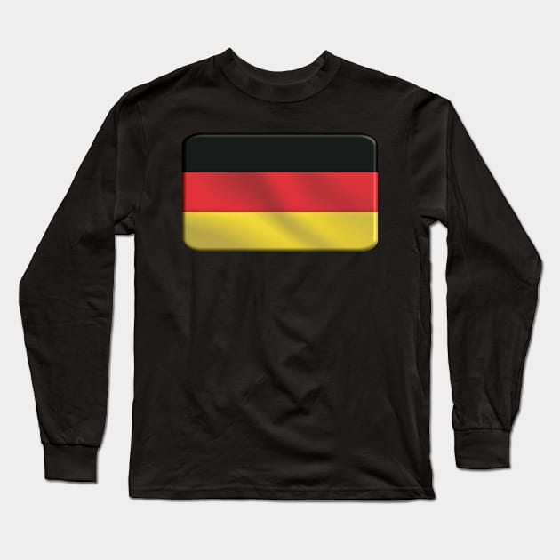 a Flag from Germany Long Sleeve T-Shirt by JG0815Designs